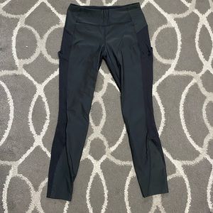 Lululemon Gray and Black Yoga Pants